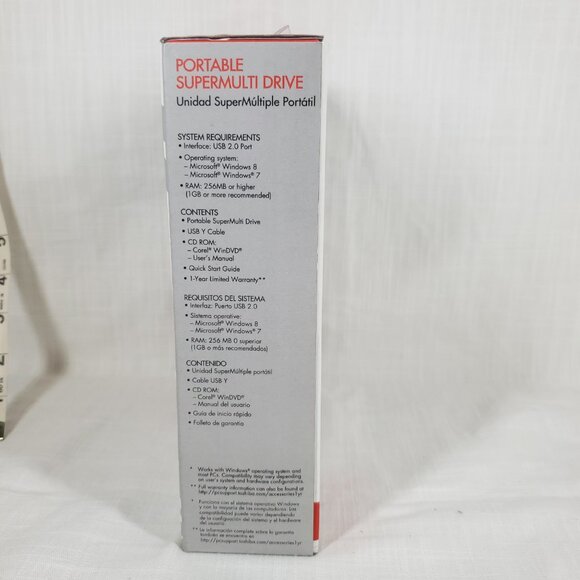 Toshiba Universal Compatibility Portable Supermulti Drive NIB - Picture 2 of 6